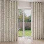 Laura Ashley Willow Leaf Natural Wave Curtain