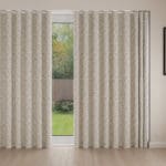 Laura Ashley Willow Leaf Natural Wave Curtain