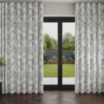 Laura Ashley Wisteria Newport Blue Wave Curtain