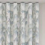 Laura Ashley Wisteria Newport Blue Wave Curtain