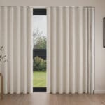 Laura Ashley Wood Violet Apricot Wave Curtain