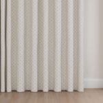 Laura Ashley Wood Violet Apricot Wave Curtain