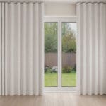 Laura Ashley Wood Violet Peony Pink Wave Curtain