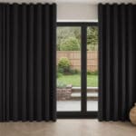 Cyrus Charcoal Wave Curtain