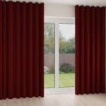 Cyrus Crimson Wave Curtain