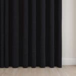 Cyrus Ebony Wave Curtain