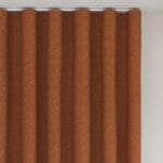 Cyrus Terracotta Wave Curtain