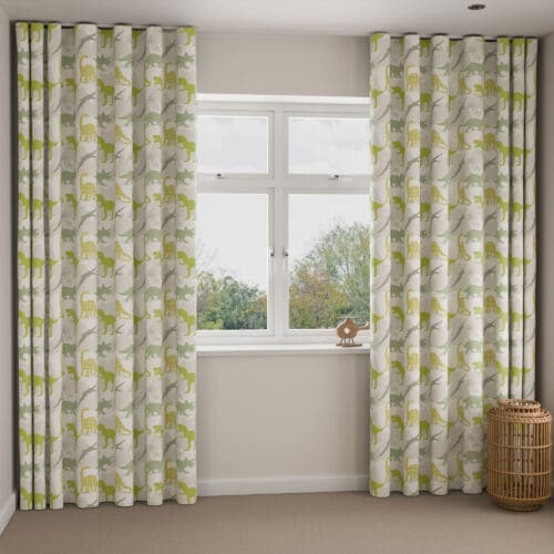 Dino Roar Multi Wave Curtain