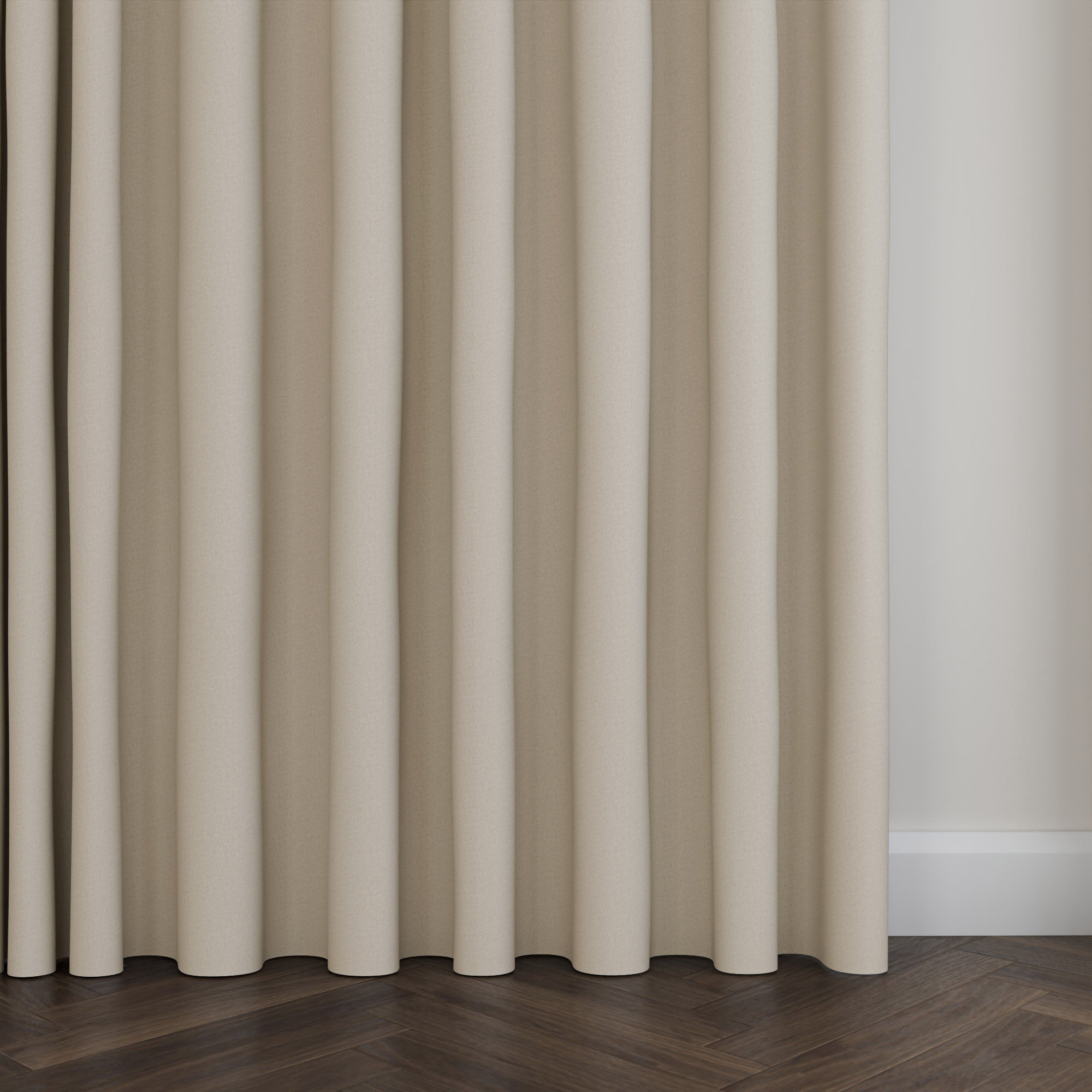Harlow Oyster Wave Curtain - Image 5