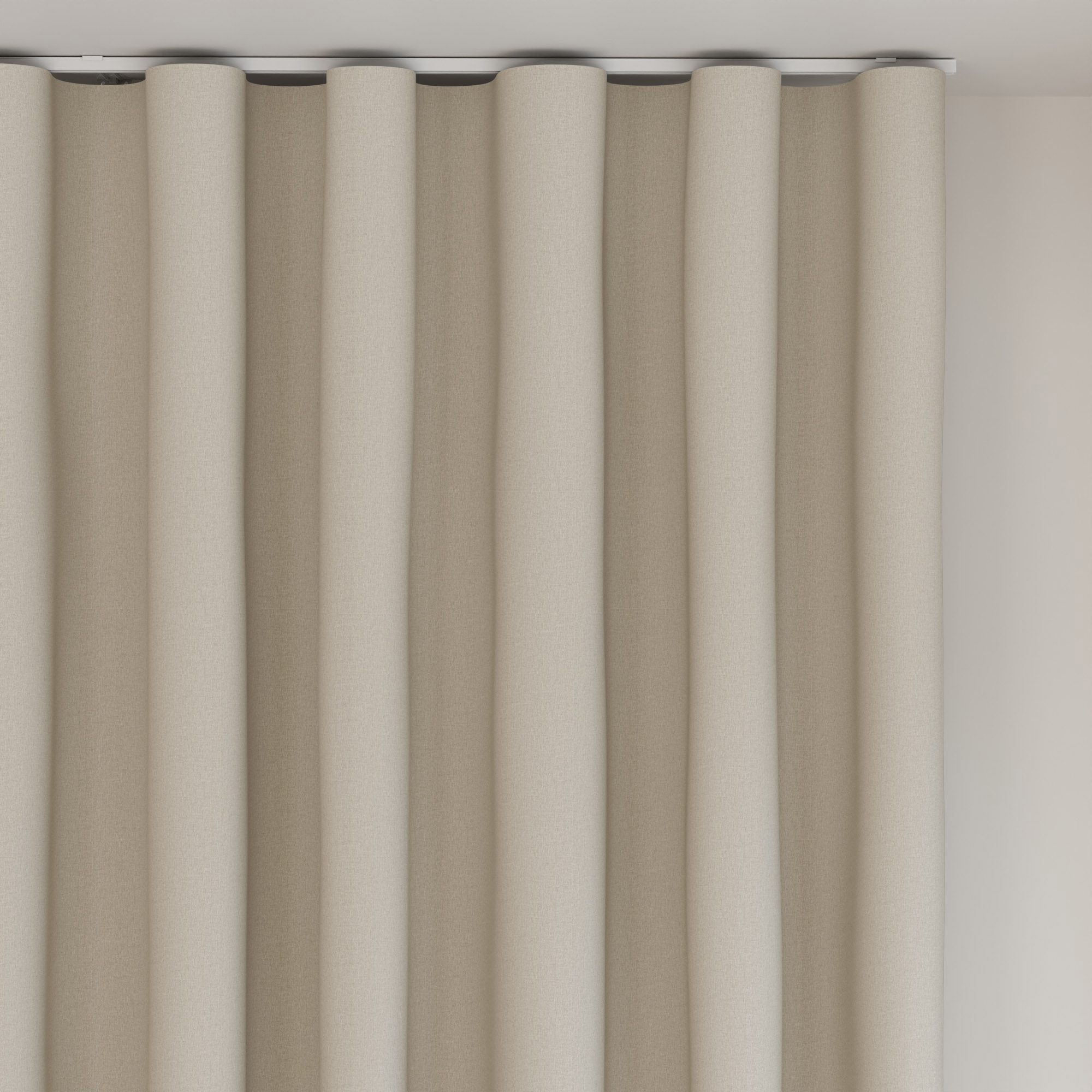 Harlow Oyster Wave Curtain - Image 6