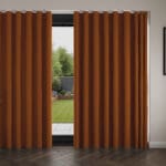 Harlow Rust Wave Curtain