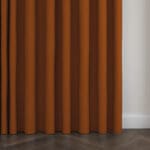 Harlow Rust Wave Curtain