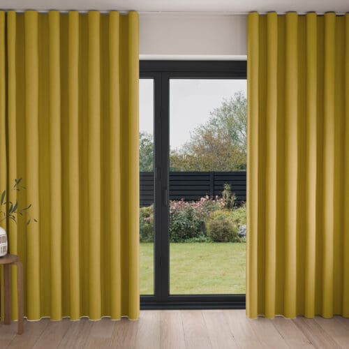 Harlow Saffron Wave Curtain