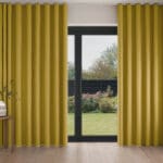 Harlow Saffron Wave Curtain
