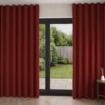Harlow Scarlet Wave Curtain