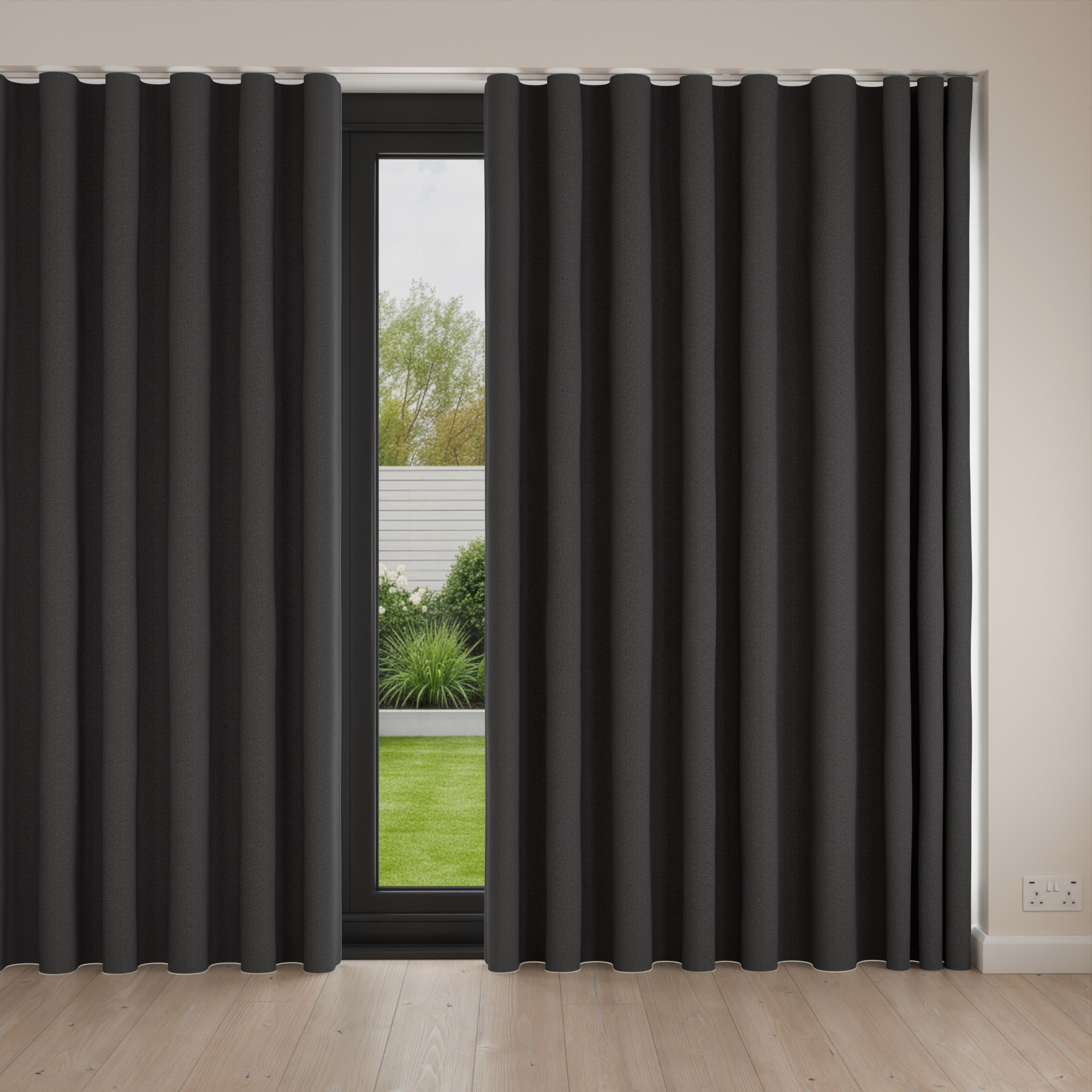 Harlow Smoke Wave Curtain - Image 4