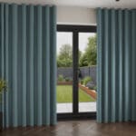 Harlow Teal Wave Curtain