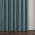 Harlow Teal Wave Curtain