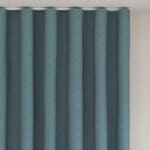 Harlow Teal Wave Curtain