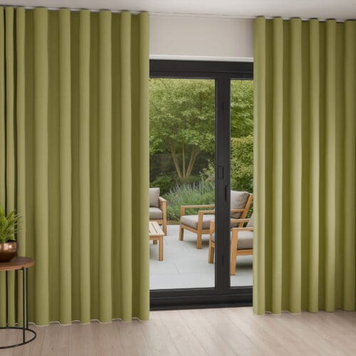 Harlow Apple Wave Curtain