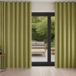 Harlow Apple Wave Curtain