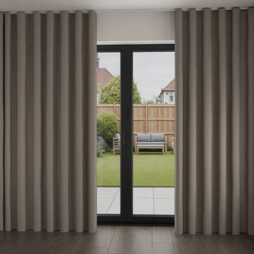 Harlow Biscuit Wave Curtain