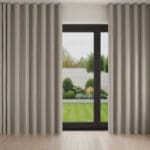 Harlow Oatmeal Wave Curtain