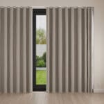 Harlow Oatmeal Wave Curtain
