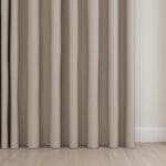 Harlow Oatmeal Wave Curtain