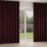 Keaton Claret Wave Curtain