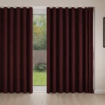 Keaton Claret Wave Curtain