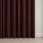 Keaton Claret Wave Curtain