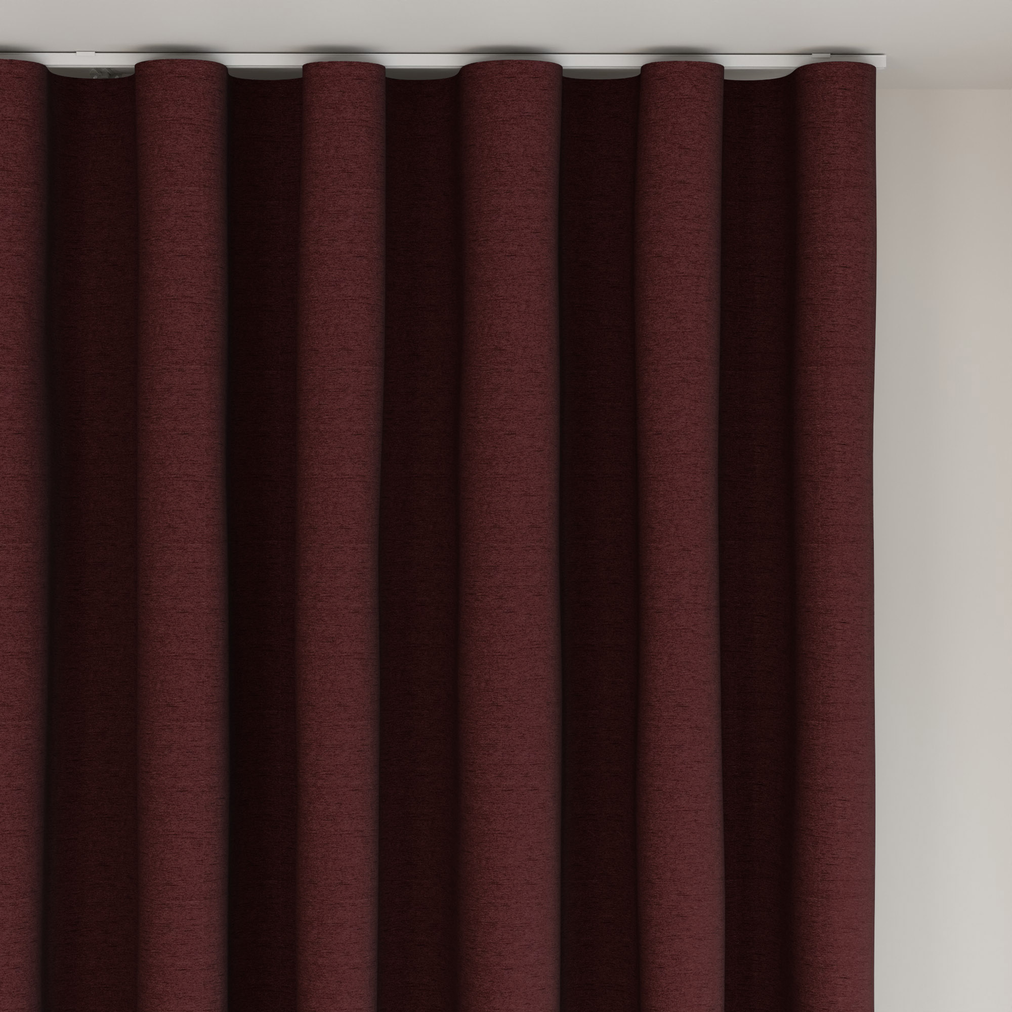 Keaton Claret Wave Curtain - Image 6