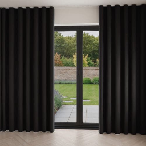 Keaton Ebony Wave Curtain