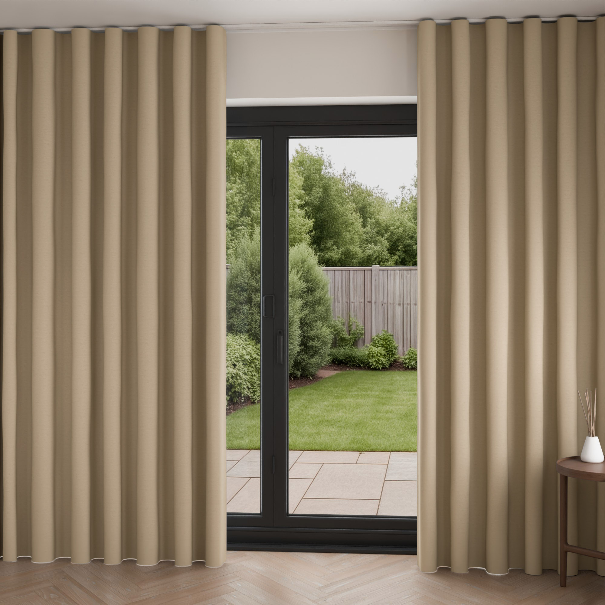 Keaton Linen Wave Curtain