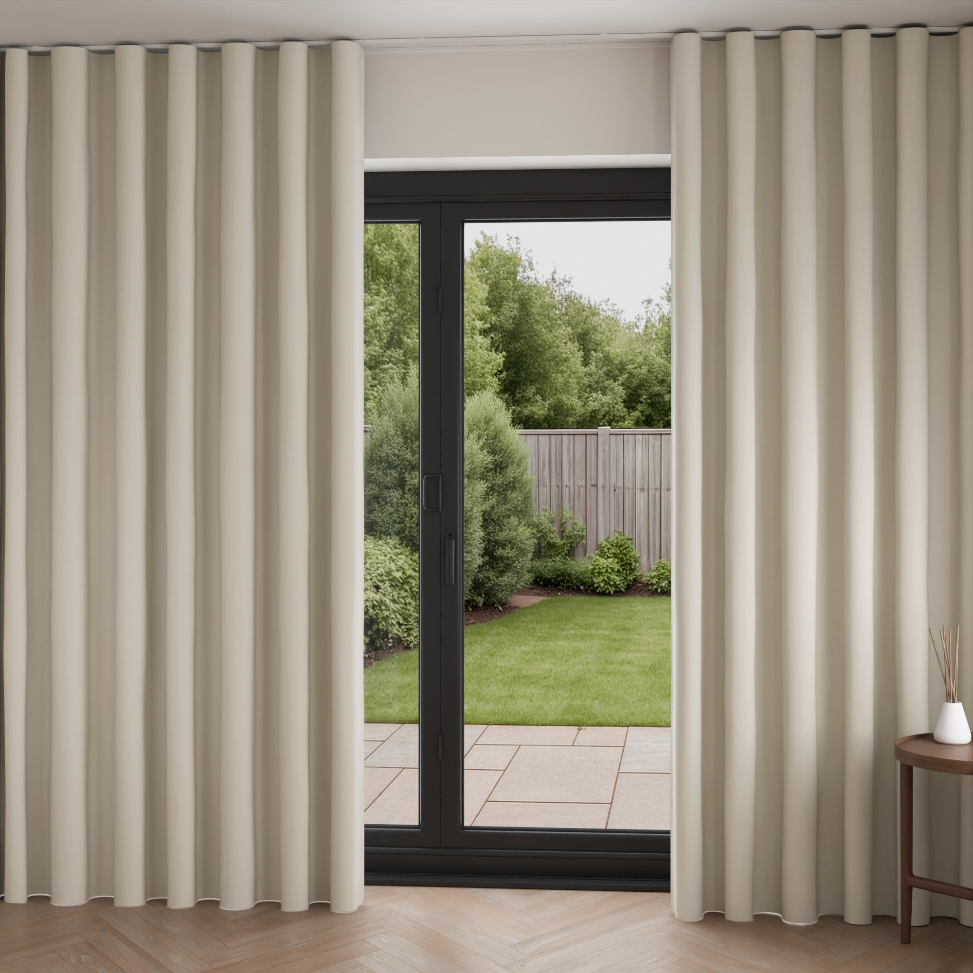 Keaton Oyster Wave Curtain