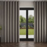 Keaton Pewter Wave Curtain