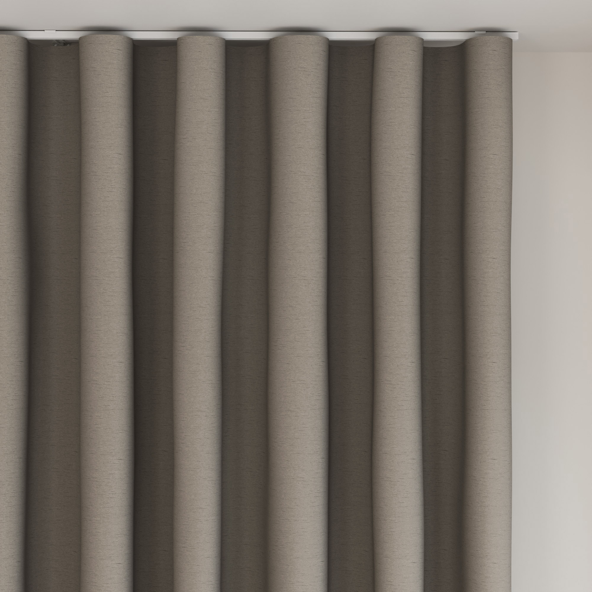 Keaton Pewter Wave Curtain - Image 6