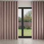 Keaton Rose Wave Curtain