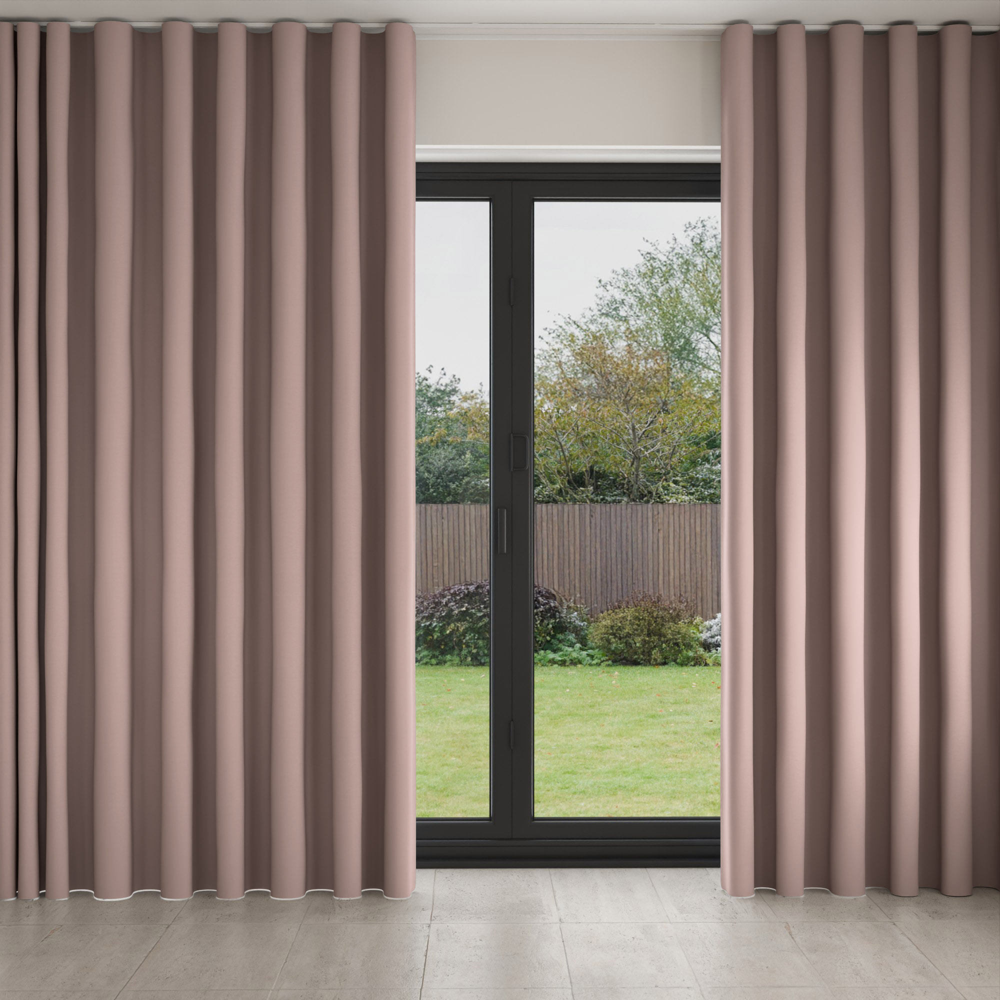Keaton Rose Wave Curtain - Image 3