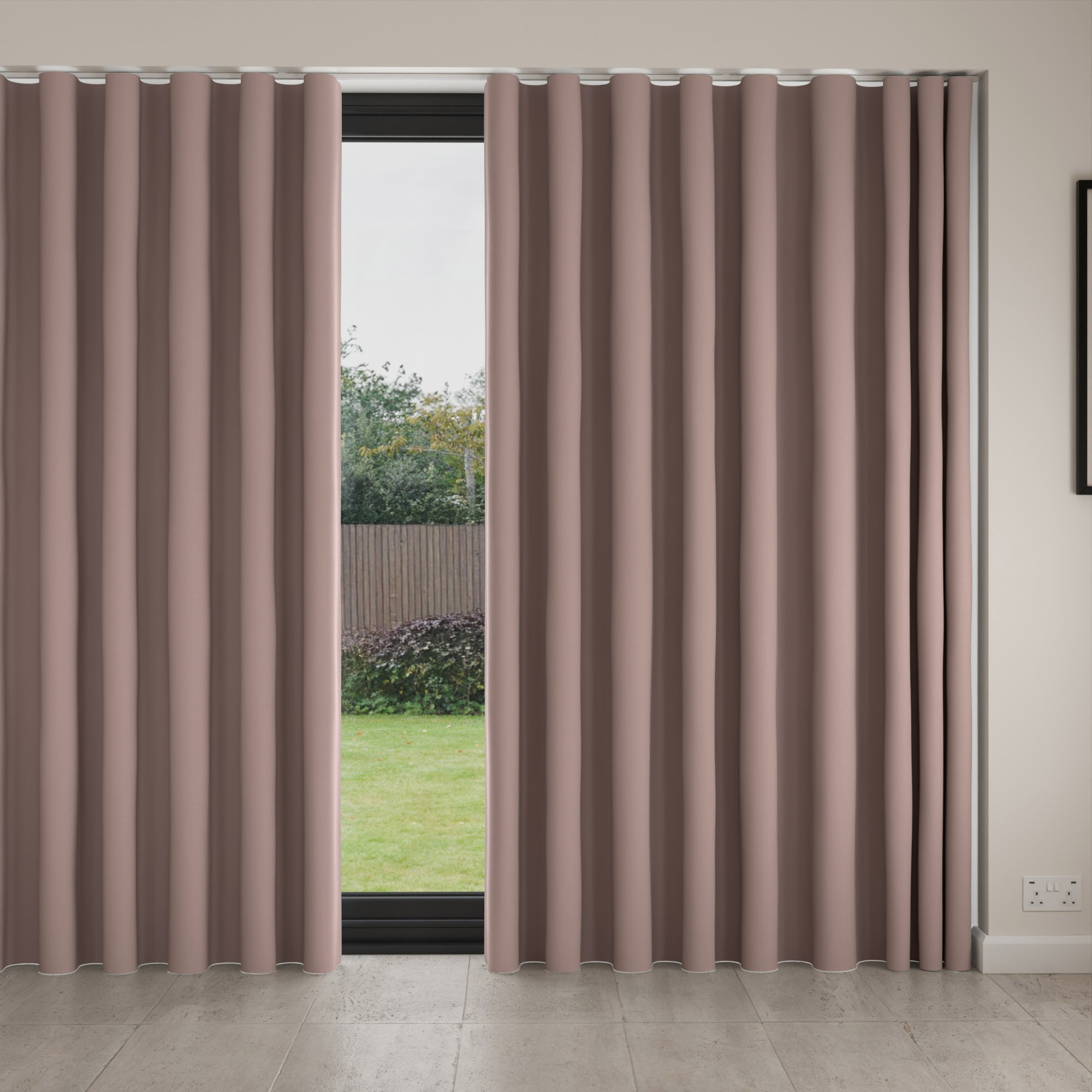 Keaton Rose Wave Curtain - Image 4