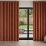 Keaton Rust Wave Curtain