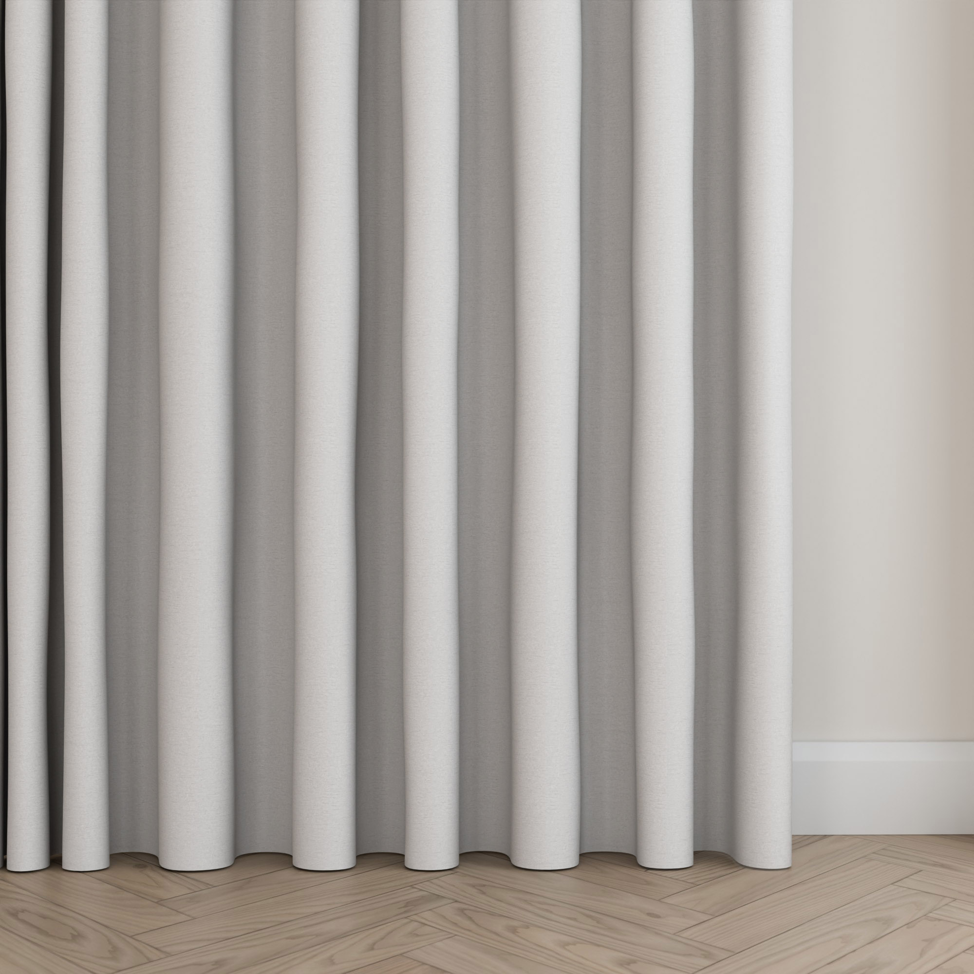 Keaton Silver Wave Curtain - Image 5