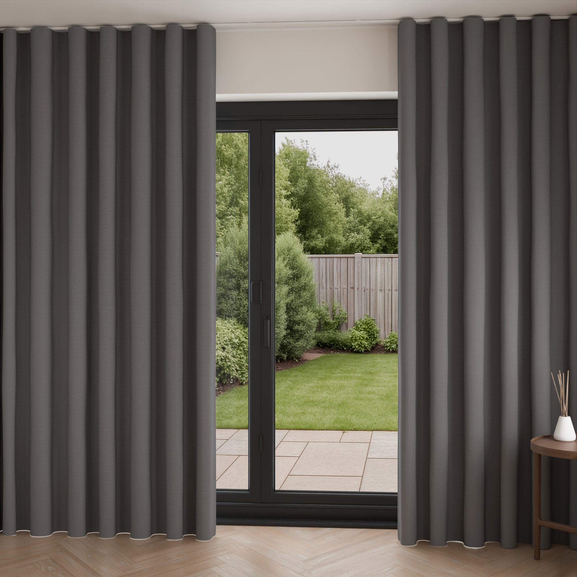 Keaton Slate Wave Curtain
