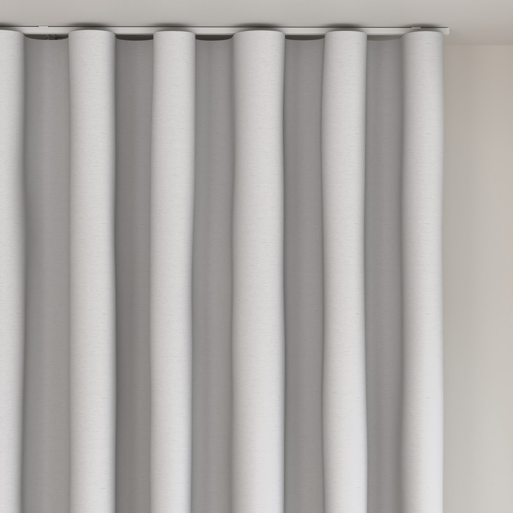 Keaton White Wave Curtain - Image 6
