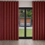 Keaton Wine Wave Curtain