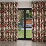 Mara Scarlet Wave Curtain