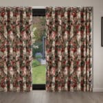 Mara Scarlet Wave Curtain