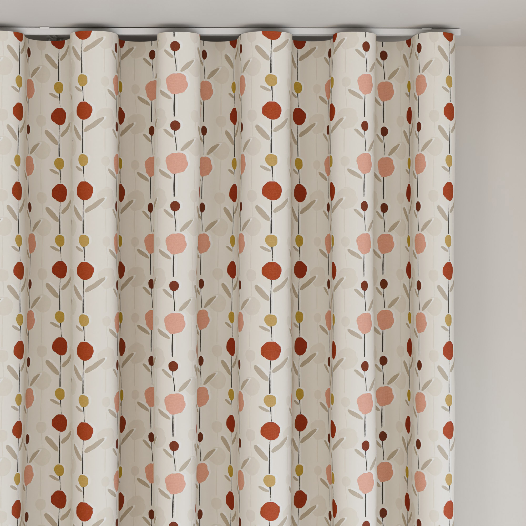 Marceau Cherry Wave Curtain - Image 6