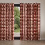 Hardy Ruby Wave Curtain